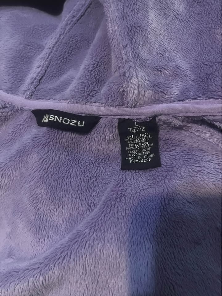 Waterproof Lightweight Fleece Jacket - Child Size L, 14/16 - photo 3