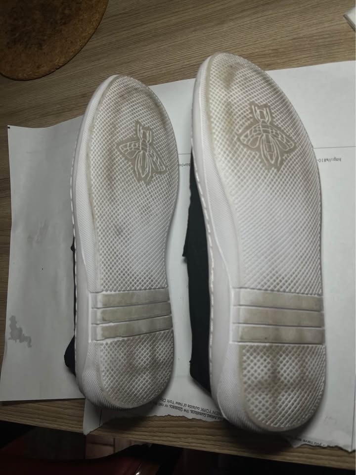 Men's cloth shoes like new, size 8M US - photo 3