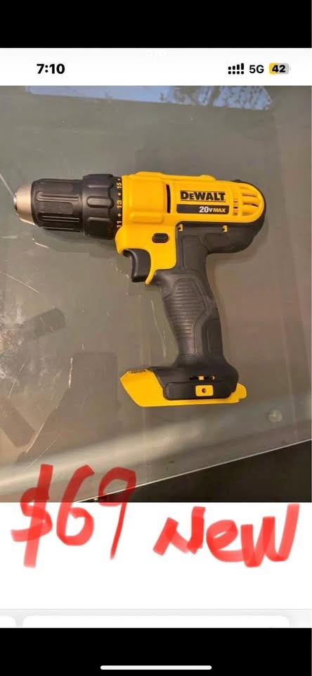 Dewalt drill brand new sale