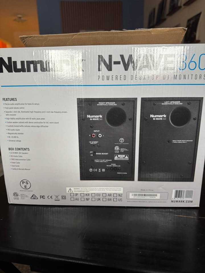 Numark N-Wave 360 Speakers - photo 2