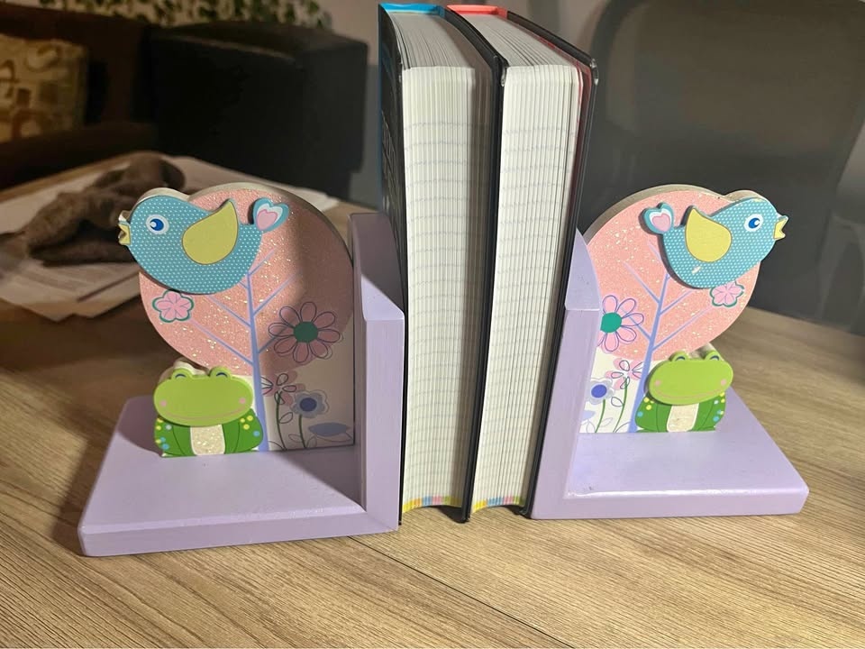 Wooden Bookend Personality