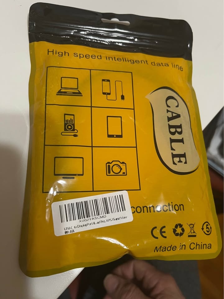 New Maxonar USB C to DisplayPort Cable - photo 4