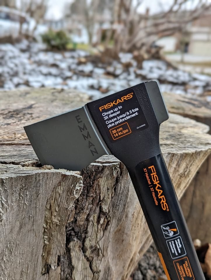 Personalized Engraved Axe