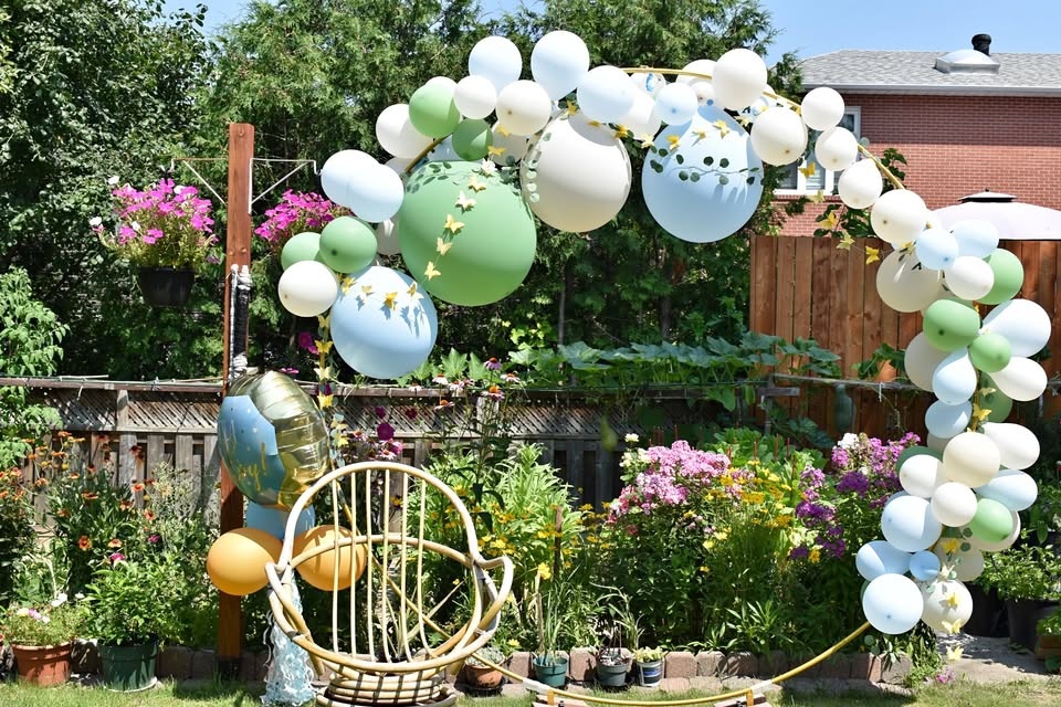 Round Backdrop Stand, Metal Circle Wedding Arch Backdrop Stand