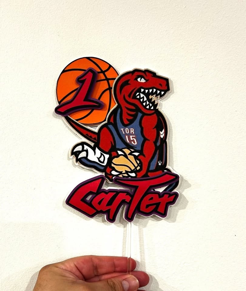 Custom Sports Cake Topper