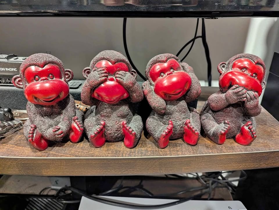Dark Cherry Monkeys