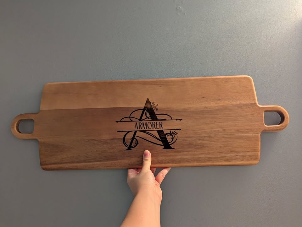 Custom Engraved Cutting Board