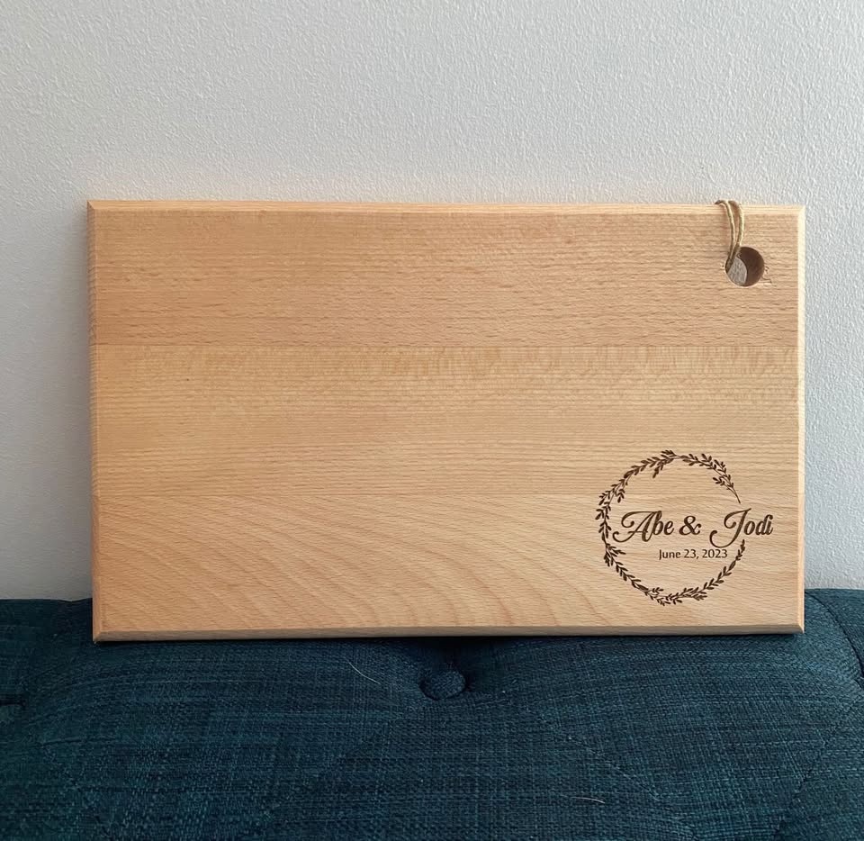 Custom Engraved Cutting Board - photo 2