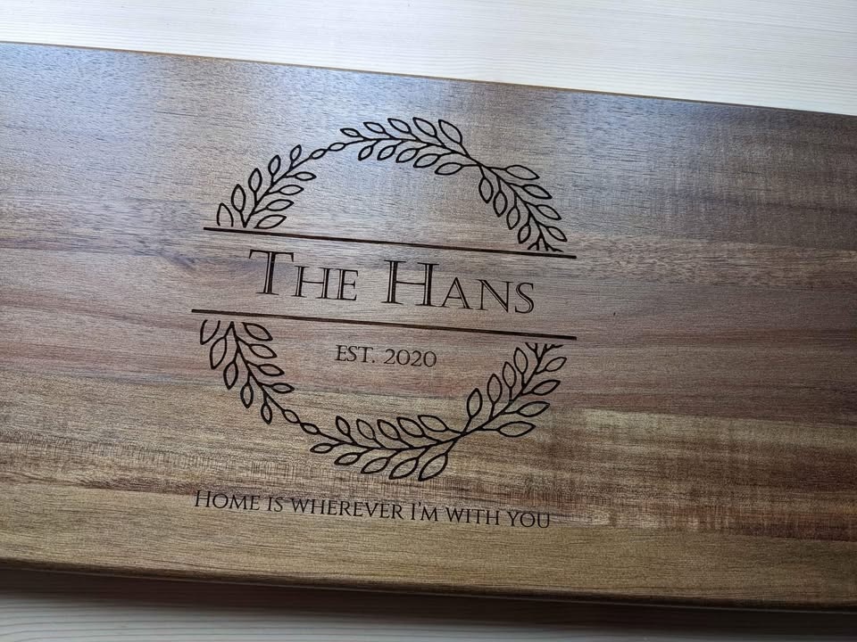 Custom Engraved Cutting Board - photo 4