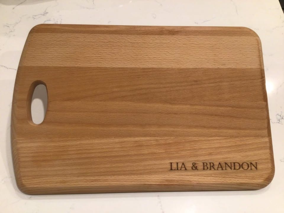 Custom Engraved Cutting Board - photo 5