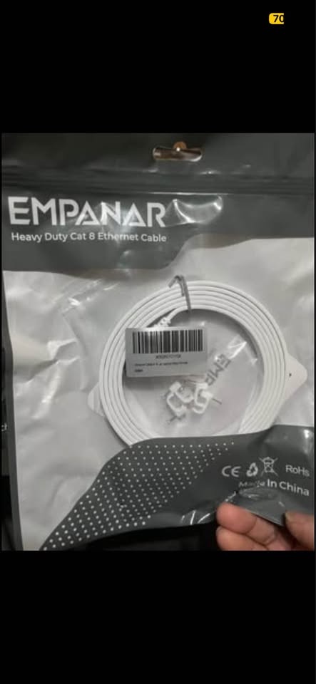 3 pcs Heavy Duty Cat 8 Ethernet Cable 6FT or 10FT - photo 4