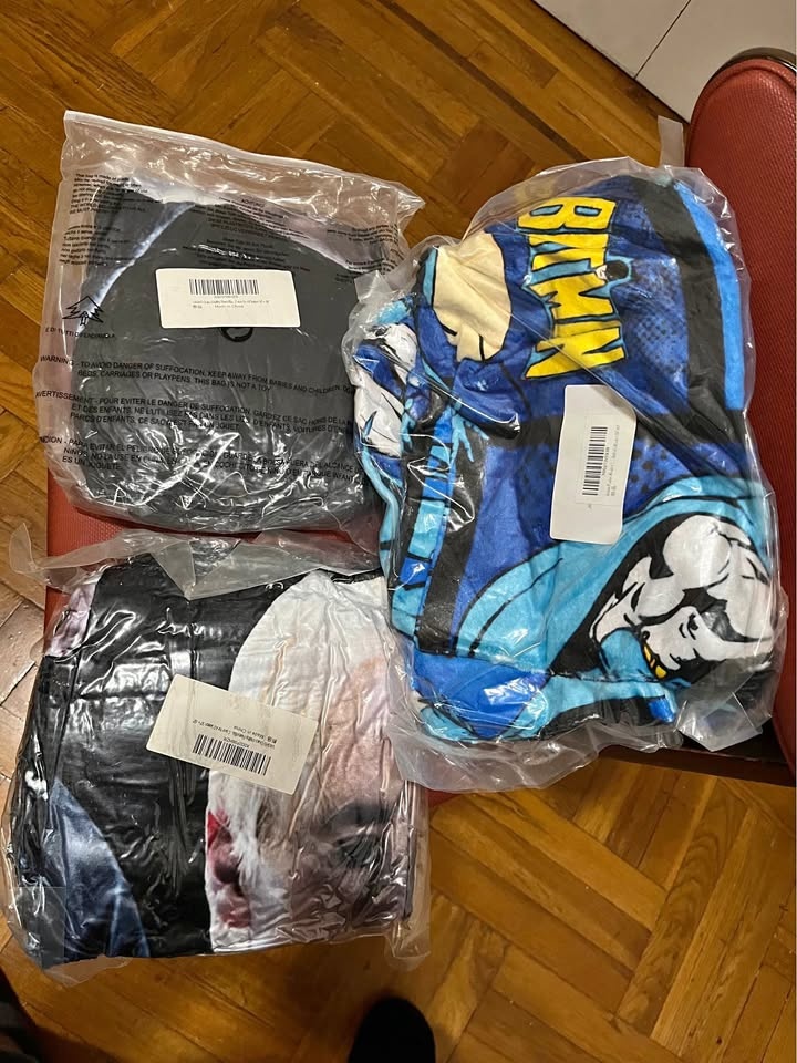 3 PCS Brand new Fleece Blanket Cover for All Season 50”x 60”