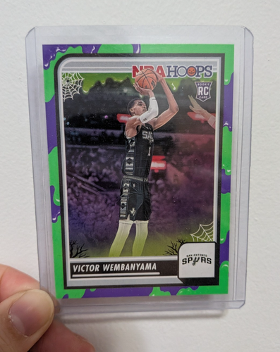 2023-24 Panini Haunted Hoops Victor Wembanyama RC Slime #108
