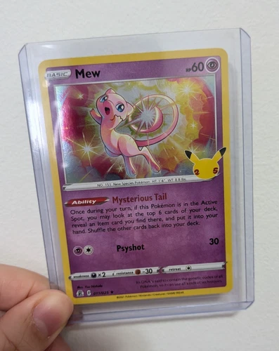 Mew 011/025 Celebrations Holo