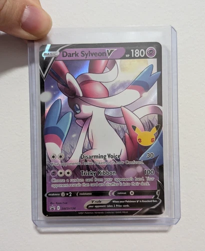 Dark Sylveon V SWSH134 Black Star Ultra Rare Promo 25th Pokemon