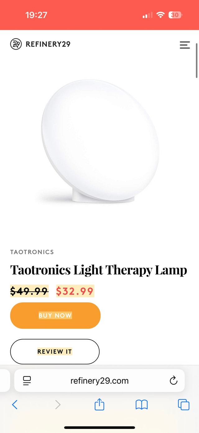 Light Therapy Lamp - photo 3