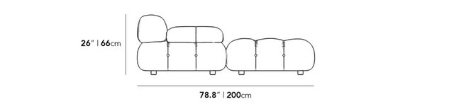Modular Sectional Sofa (Boucle) - photo 3