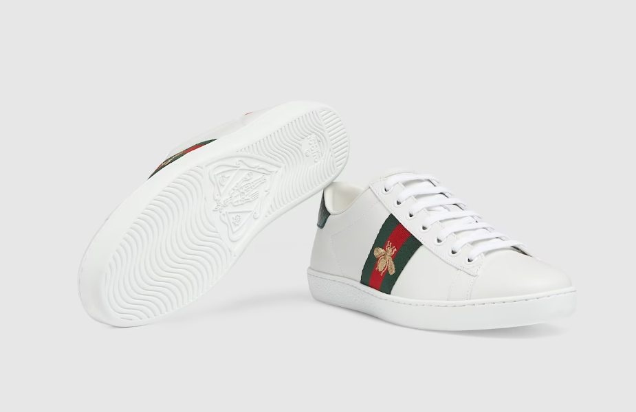Brand New Gucci Ace Bee Sneakers - Size 34+ (US 4.5) - photo 4