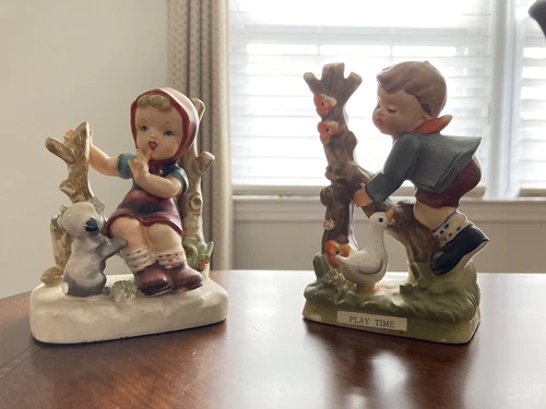 Vintage ERIC STAUFFER Figurines Lot of 2