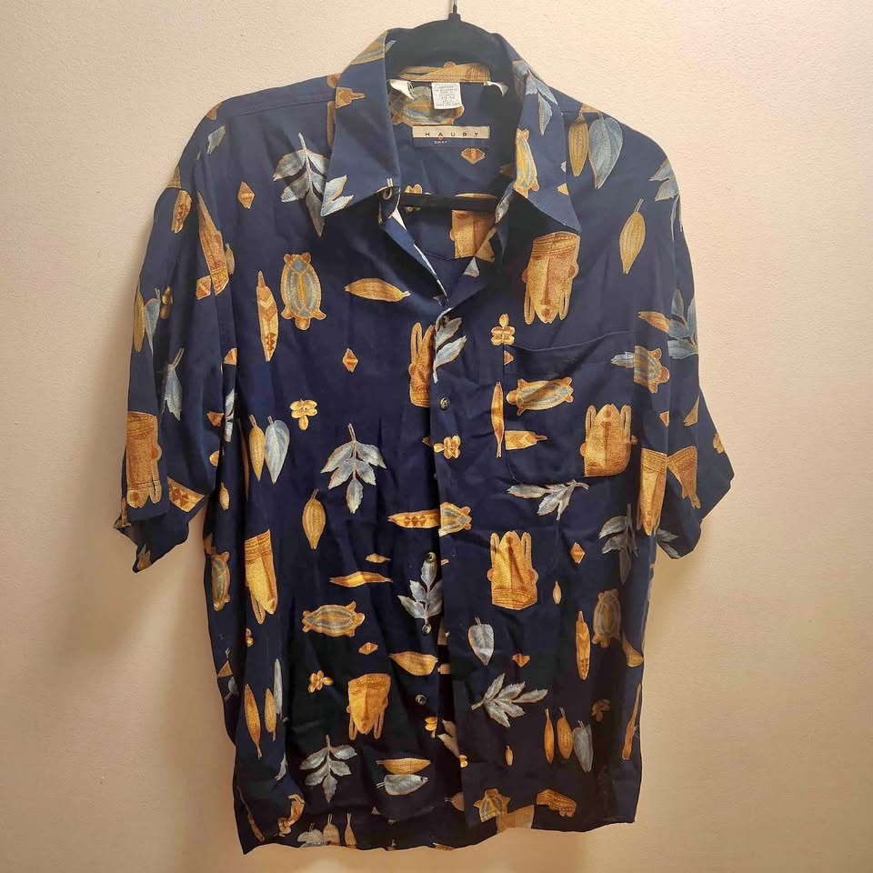 Haupt Designer Short Sleeve Shirt - Size Medium