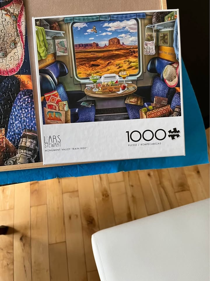 Valley Train Ride Puzzle - 1000 Pieces - photo 2