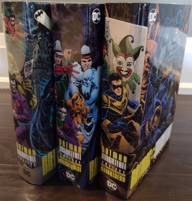 PENDING DC Batman Knightfall Saga Omnibus set Vol 1-3