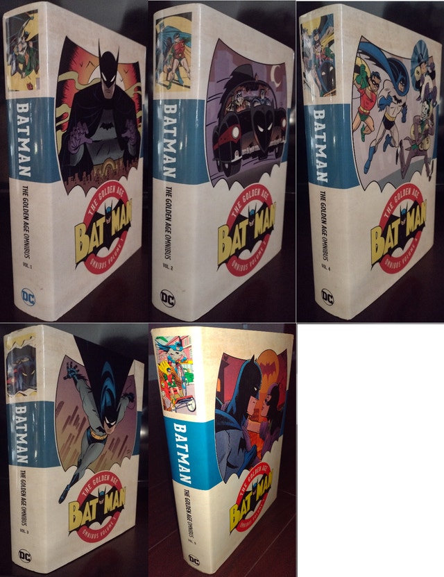 DC Batman Golden Age Omnibus Vol. 1-5