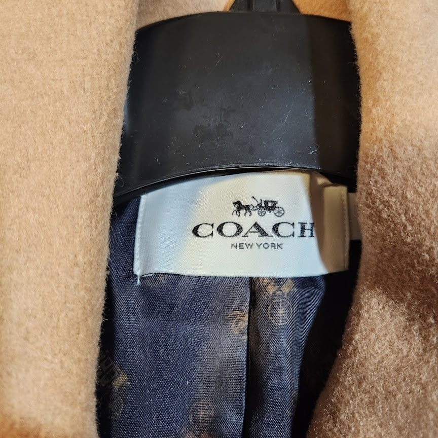 NEW Coach XS Tailored Wool Trench Coat Authentic F76250 - photo 5