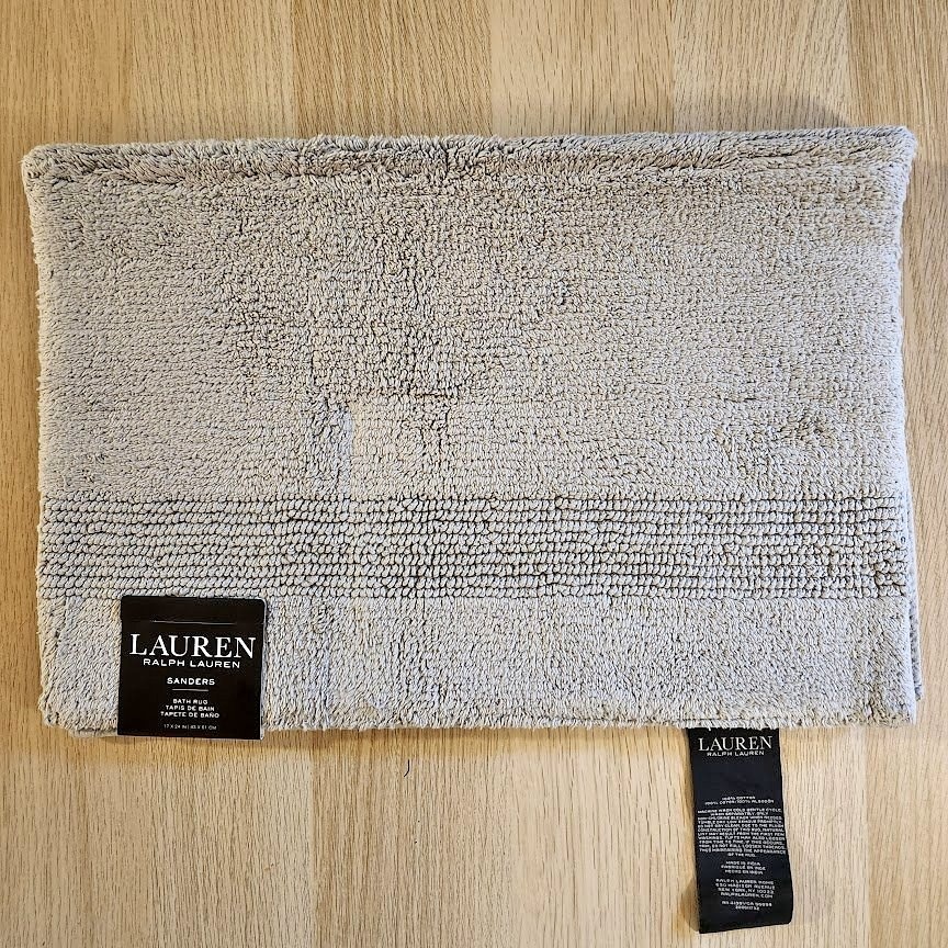 NEW Lauren Ralph Lauren Sanders Bathmat
