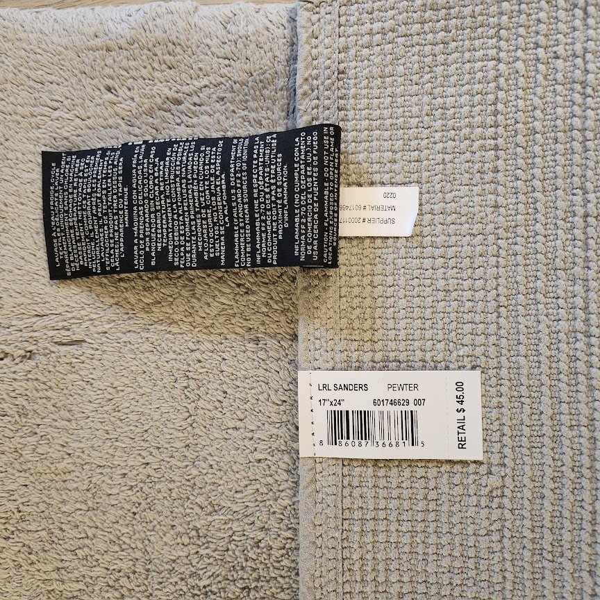 NEW Lauren Ralph Lauren Sanders Bathmat - photo 4