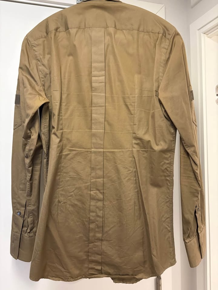 Dolce & Gabbana Slim Fit Military Utility Shirt - Khaki - photo 2