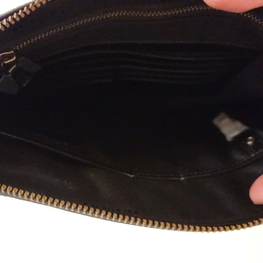 New Coach Authentic Large Multi Pouch Leather in Black - photo 4