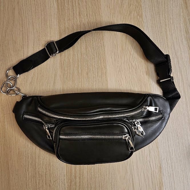 Alexander Wang Authentic Attica Soft Fanny Pack Black