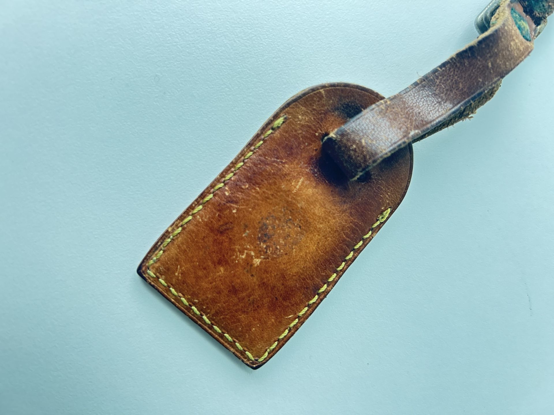Louis Vuitton Vachetta Leather Luggage Tag - photo 3