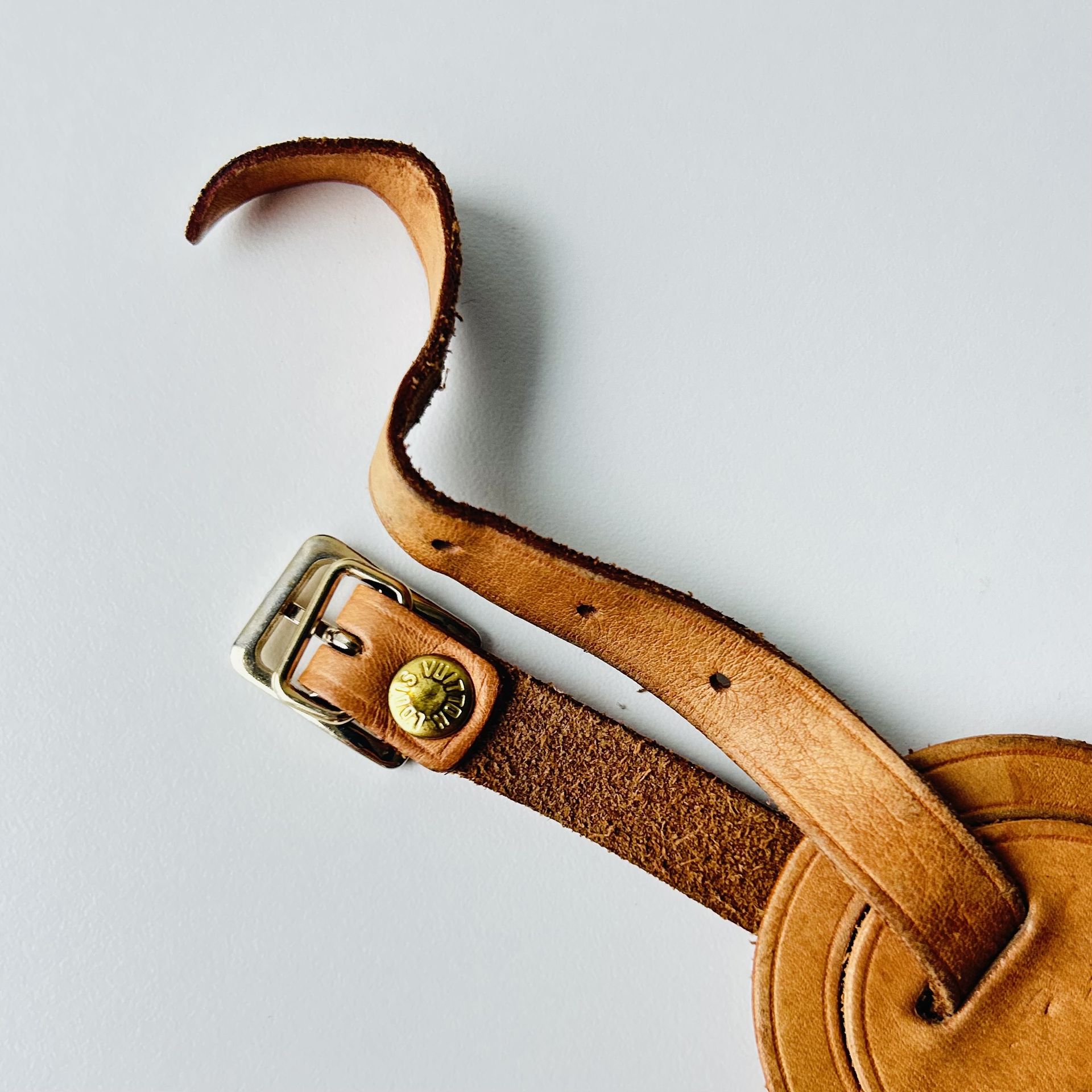 Louis Vuitton Leather Luggage Tag - photo 2