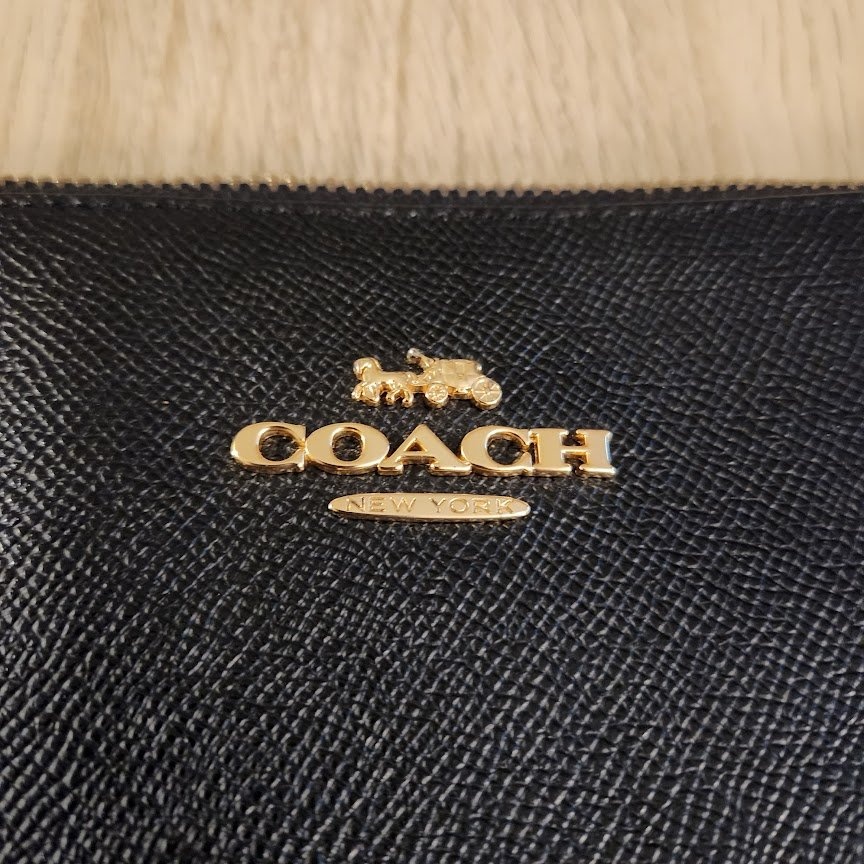 Coach Authentic Ava F57526 Black Leather Tote Bag - photo 2