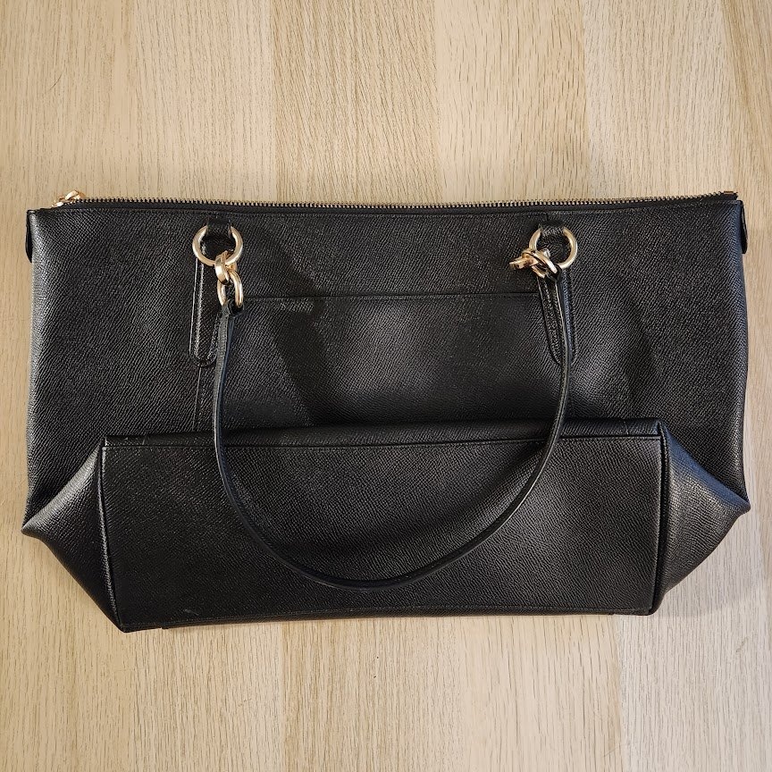 Coach Authentic Ava F57526 Black Leather Tote Bag - photo 3