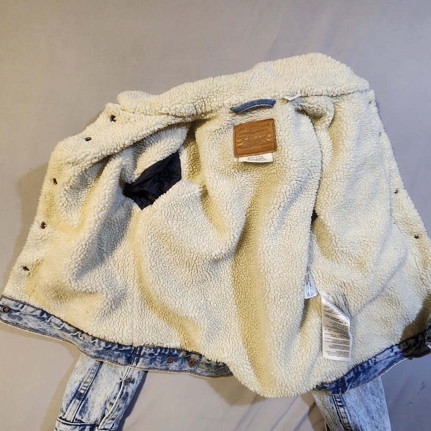 Levi's Sherpa-lined Jean Jacket XS - photo 3