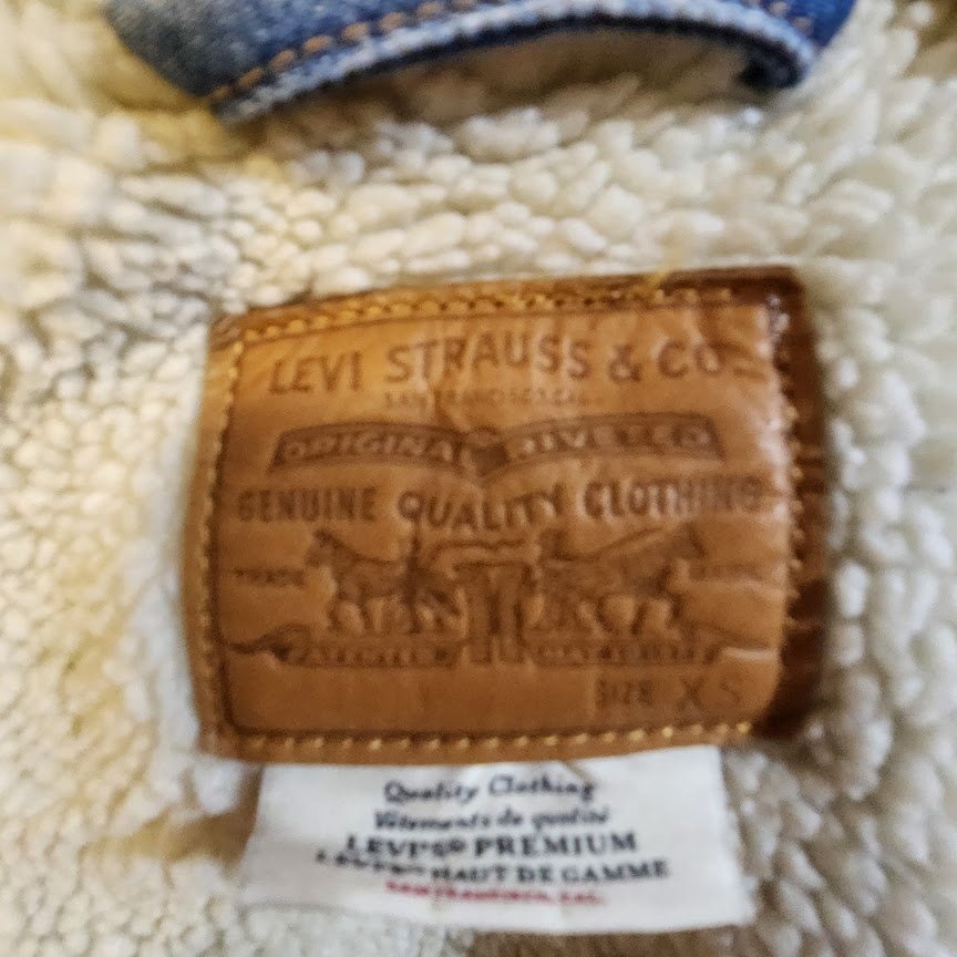 Levi's Sherpa-lined Jean Jacket XS - photo 4