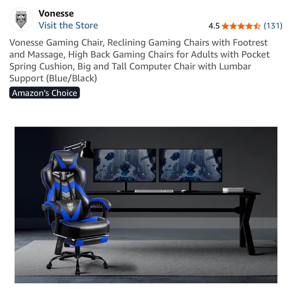 🔥 Luxury Gaming Chair – Brand New Condition 🔥 - photo 2