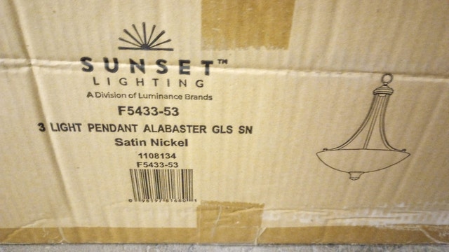 New Luminance Sunset Lighting Pendant Light Fixture