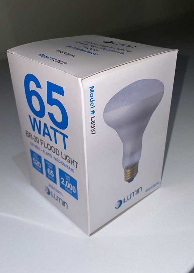 65-Watt BR30 Flood Light Bulbs - 10 Pack
