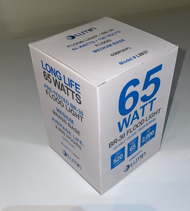 65-Watt BR30 Flood Light Bulbs - 10 Pack - photo 4