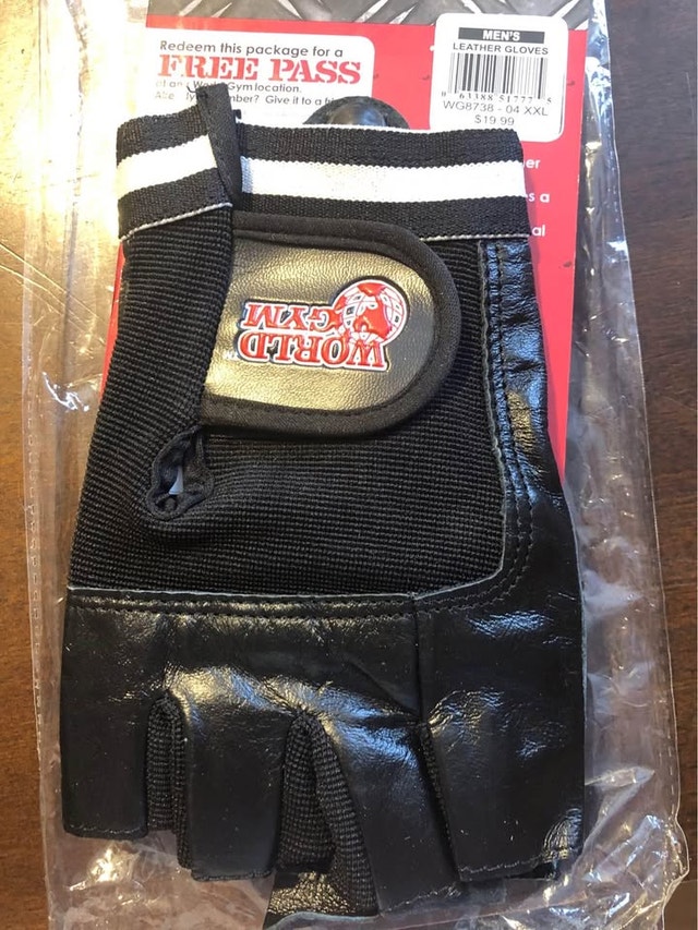 New Men's XXL Workout Gloves