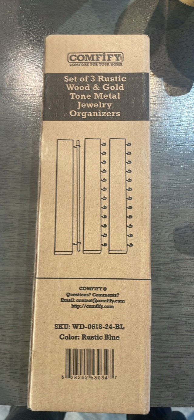 New in Box: Set of 3 Jewelry Organizers - photo 4