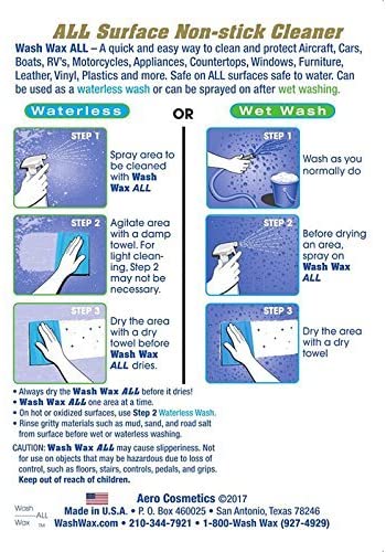 Aero Cosmetics Wash Wax All - Car & Boat Cleaner - photo 3