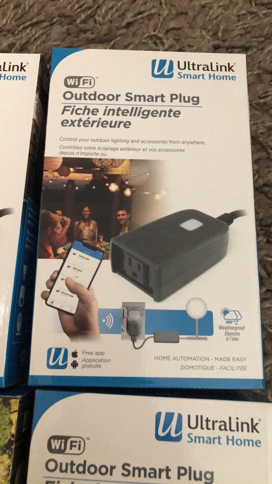 UltraLink WiFi Outdoor Smart Plug (New)
