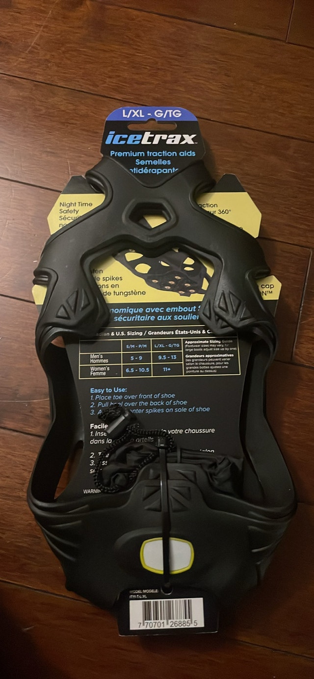 IceTrax Traction Aids (L/XL) - New - photo 2