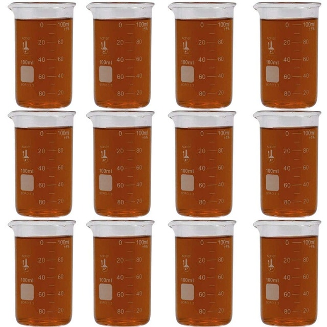 Brand New 12-Pack of Glass Beakers - photo 2