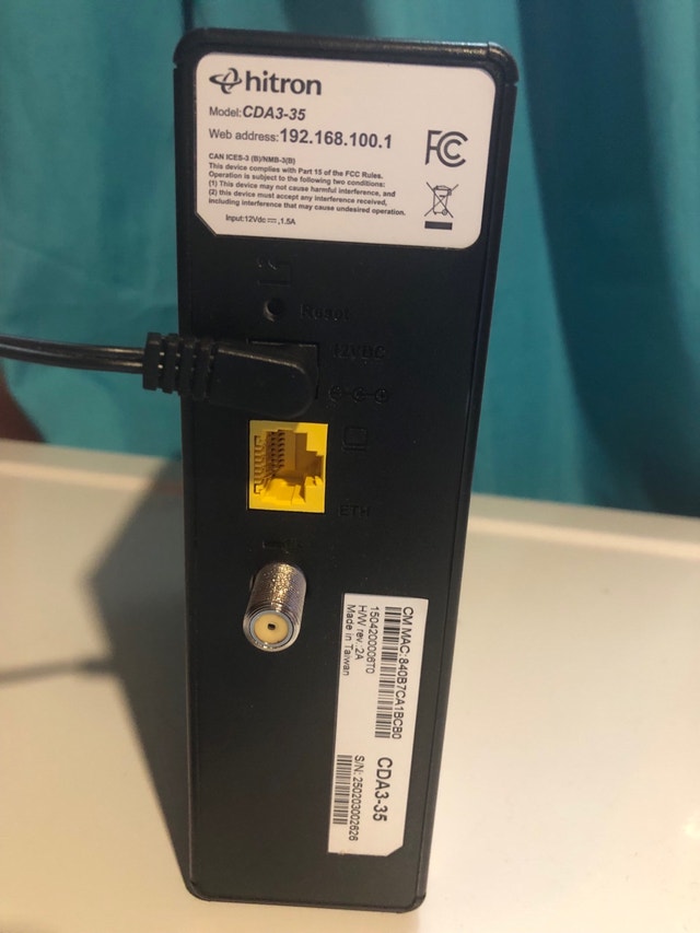 Cable Internet Modem - photo 3